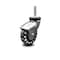 Service Caster 3 Inch Bright Chrome Hooded Polyurethane 8mm Threaded Stem Caster SCC SCC-TS03S310-PPUBD-BC-M815 - alternate 4